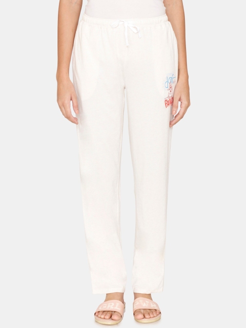 

Zivame Women White Looney Tunes Printed Knitted Lounge Pants