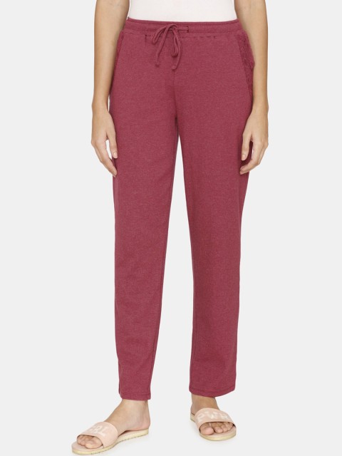 

Zivame Woman Red Lounge Pants