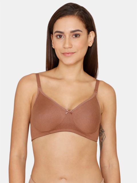 

Rosaline by Zivame Beige Non Padded Bra