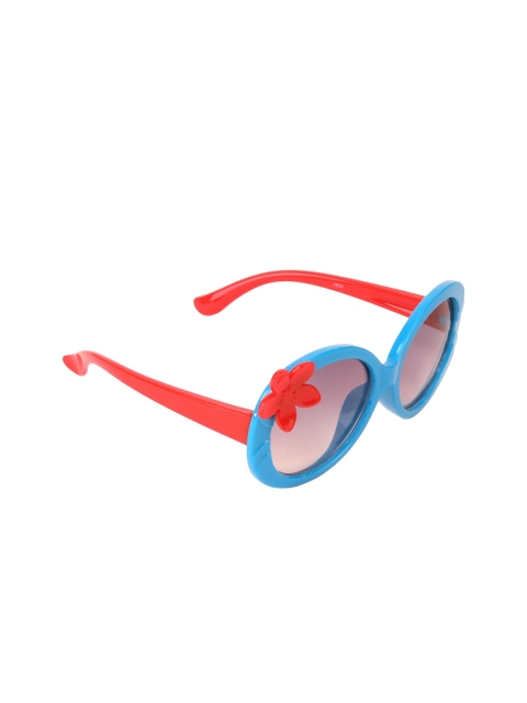 

Spiky Unisex Kids Purple Lens & Blue Butterfly Sunglasses with UV Protected Lens, Red
