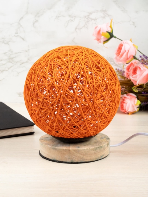 

MARKET99 Orange Handicraft Table Lamp With Shade