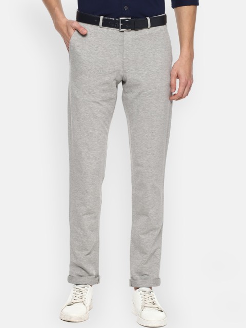 

Louis Philippe Sport Men Grey Slim Fit Trousers