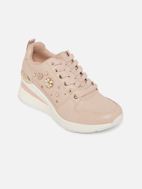 

ALDO Women Pink Sneakers
