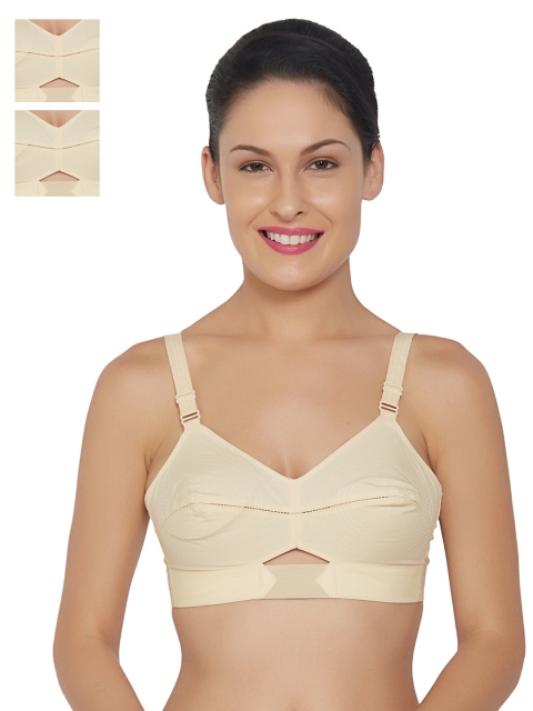 

Libertina Nude-Coloured Pack of 3 Full-Coverage Bras DCH03