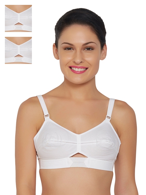 

Libertina Duchess Pack of 3 White Full-Coverage Bras DUCB01