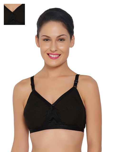 

Libertina Kriss Cross Pack of 2 Black Full-Coverage Bra KC02