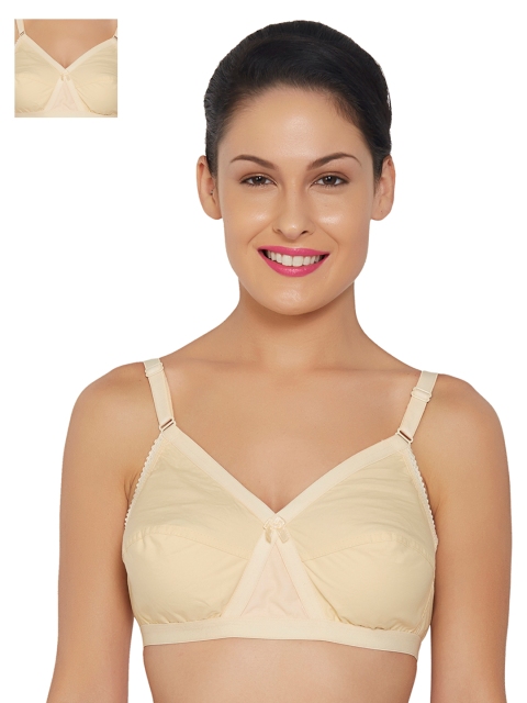 

Libertina Kriss Cross Pack of 2 Nude-Coloured Full-Coverage Bras KC03BEG