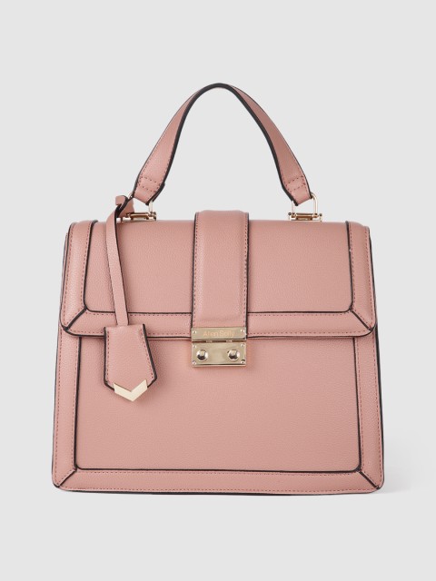 

Allen Solly Pink Solid Satchel