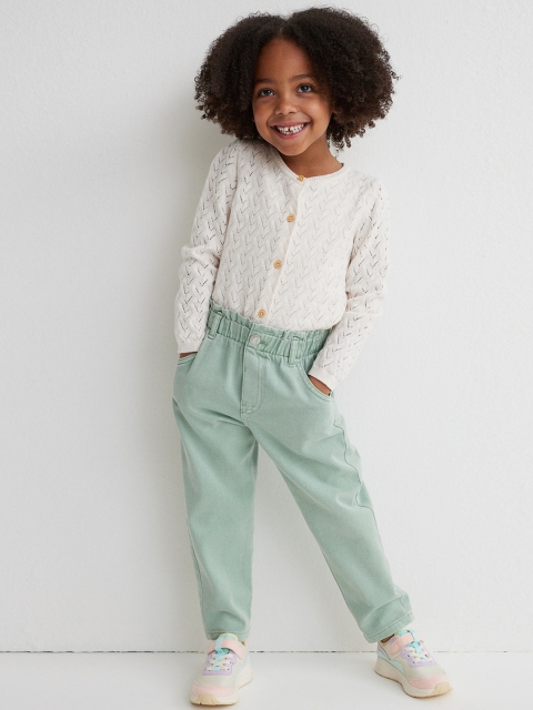 

H&M Girls Green Relaxed Fit Jeans