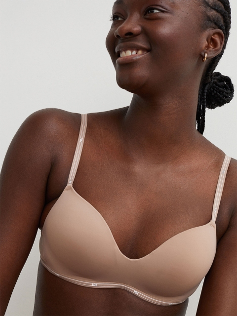 

H&M Pink Non-Wired Push-Up Bra 1027969002