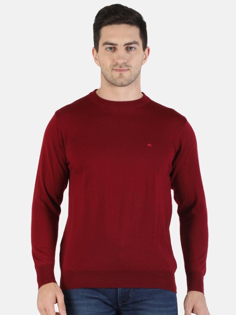 

Monte Carlo Men Woollen Maroon Pullover