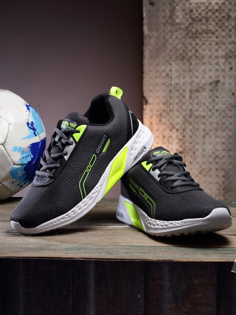 

ASIAN Men Grey Mesh Non-Marking Running Shoes