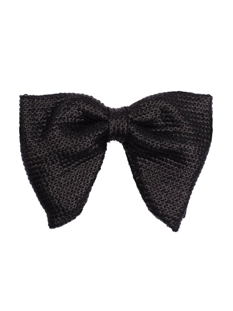 

The Tie Hub Men Black Sequin Butterfly Bow Tie