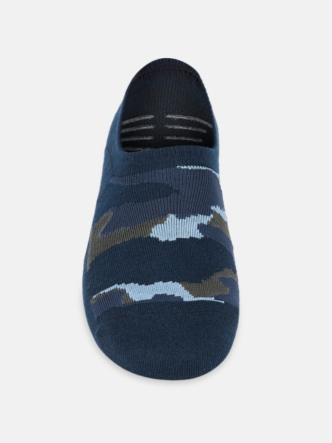 

Ajile by Pantaloons Men Blue Patterned Shoe Liners