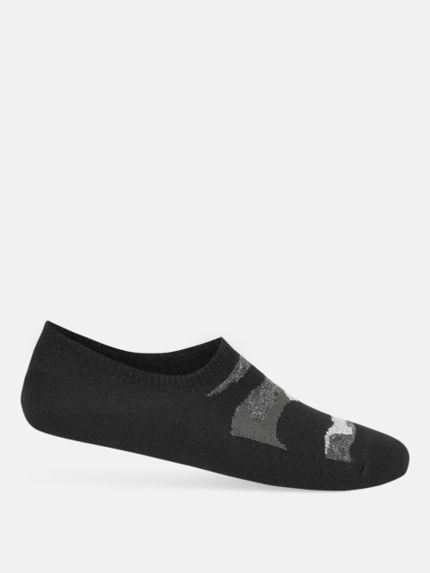 

Ajile by Pantaloons Men Black & Grey Patterned Shoe Liners