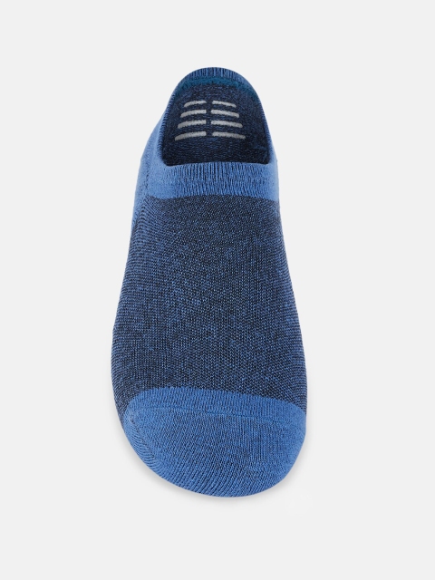 

Ajile by Pantaloons Men Blue Solid Shoe Liners