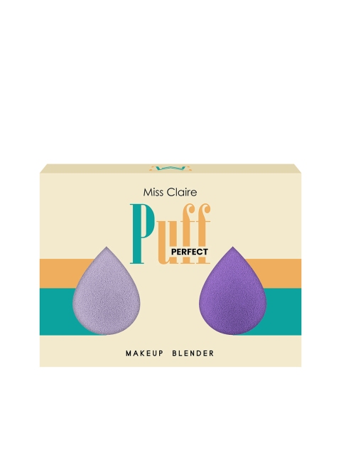 

Miss Claire Set of 2 Puff Perfect Beauty Blenders - Lilac & Lavender