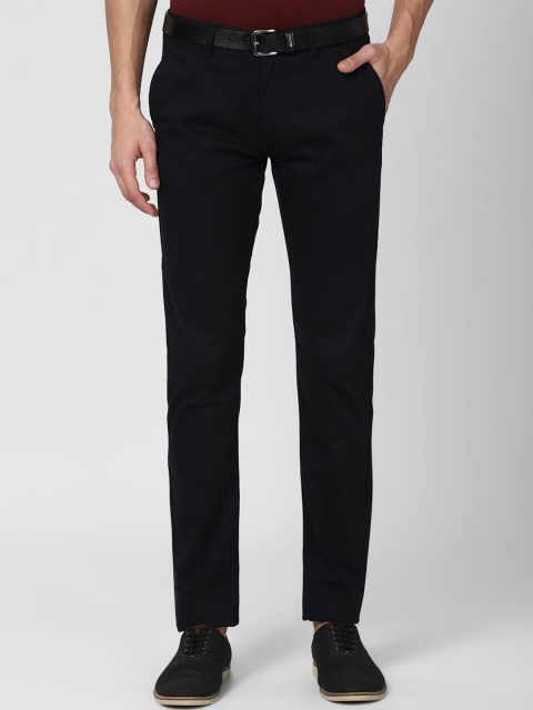 

Peter England Casuals Men Black Skinny Fit Trousers