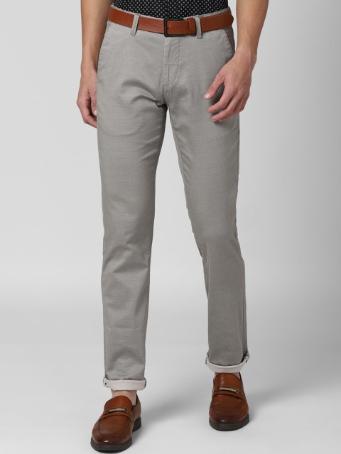 

Van Heusen Sport Men Grey Slim Fit Formal Trousers