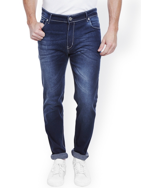 

High Star Men Blue Slim Fit Mid Rise Clean Look Jeans