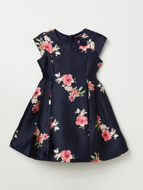

Fame Forever by Lifestyle Girls Navy Blue Floral Dress