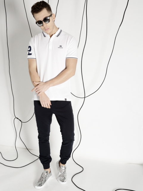 

Ecko Unltd Men White Solid Polo T-shirt