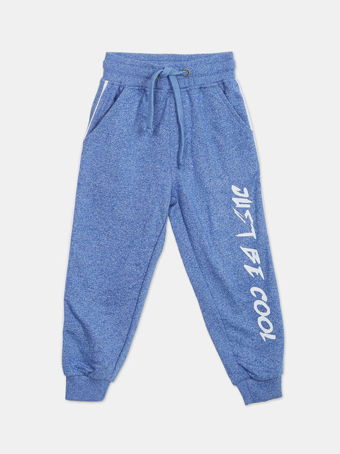 

Cherokee Boys Blue Regular Fit Solid Joggers