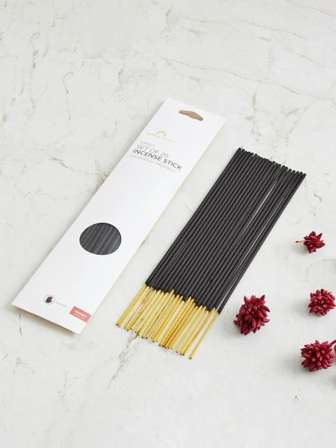 

Home Centre Set of 20 Sandalwood Incense Sticks, Black