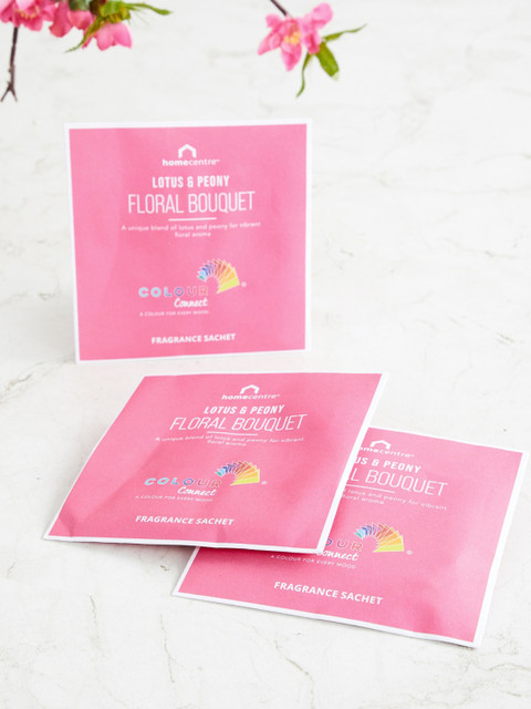 

Home Centre Set of 3 Lotus And Peony Fragrance Sachets, Pink