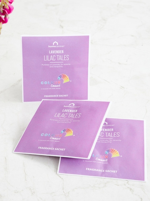

Home Centre Set of 3 Lavender Fragrance Sachets-10gms Each, Purple