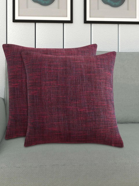 

Home Centre Purple Set of 2 Square Cushion Covers