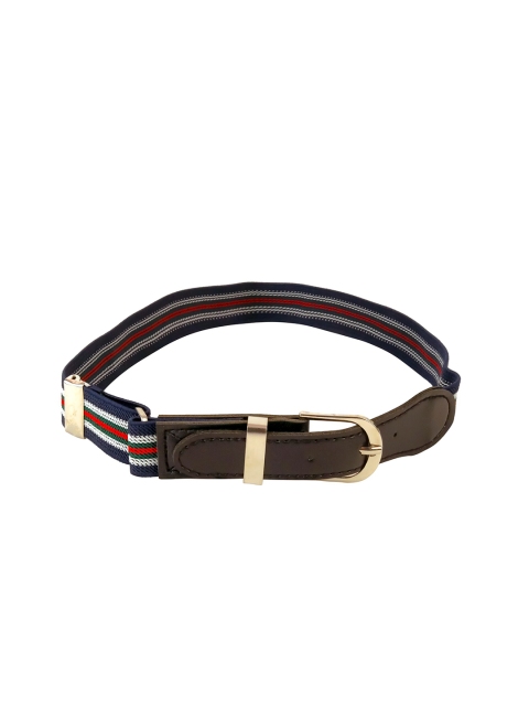 

Spiky Unisex Kids Multicoloured Striped Stretchable Belt, Multi