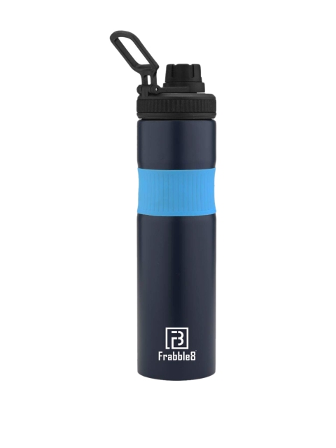 

Frabble8 Blue Solid Single Walled Stainless Steel Fridge & Sports Water Bottle 800 ml