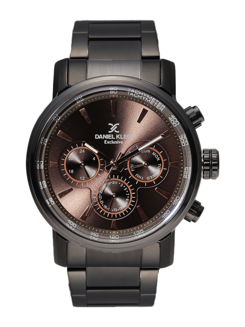 

Daniel Klein Exclusive Men Brown Multifunction Dial Watch DK11148-5-D