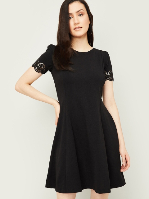 

CODE by Lifestyle Black A-Line Dress