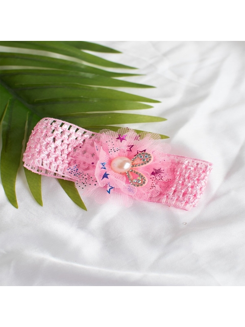 

Jewelz Girls Pink Embellished Hairband