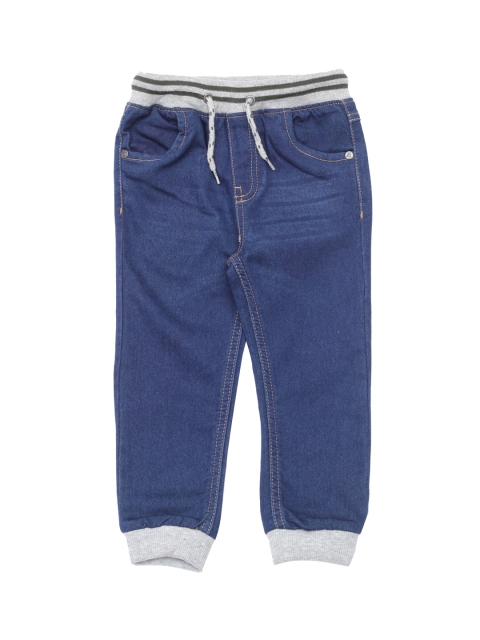 

Lil Lollipop Kids Blue Pure Cotton Jogger Jeans
