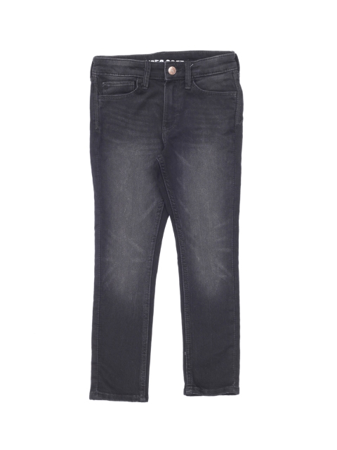 

Lil Lollipop Kids Black Heavy Fade Cotton Jeans