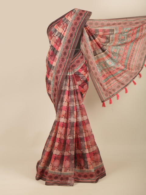 

Pothys Multicoloured Printed Saree, Multi