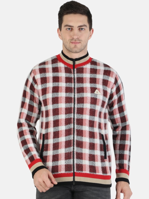 

Monte Carlo Men Brown Checked Lightweight Tailored Jacket