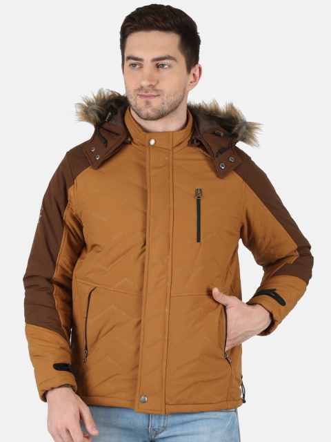 

Monte Carlo Men Brown Lightweight Pure Wool Parka Jacket