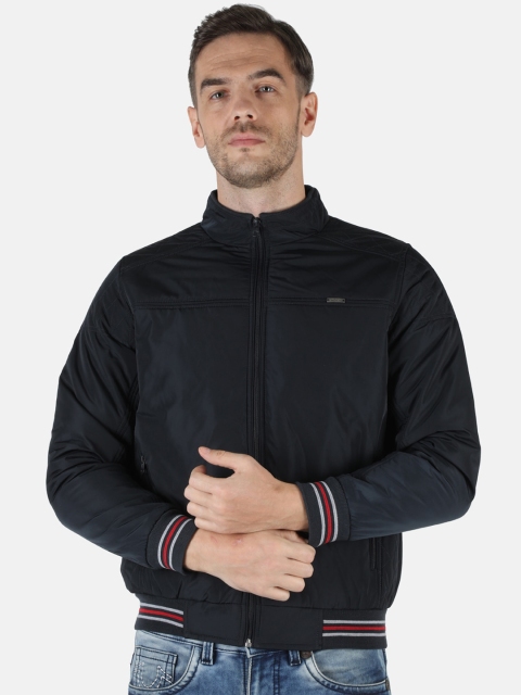 

Monte Carlo Men Navy Blue Solid Lightweight Puffer Jacket