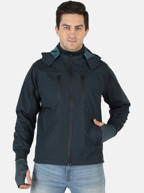 

Monte Carlo Men Navy Blue Lightweight Pure Wool Sporty Jacket