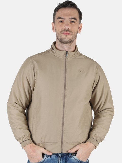 

Monte Carlo Men Beige Lightweight Bomber Jacket