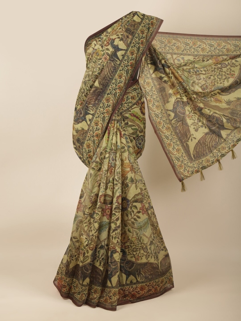 

Pothys Green Ethnic Motifs Saree