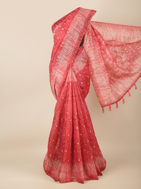 

Pothys Pink Printed Saree