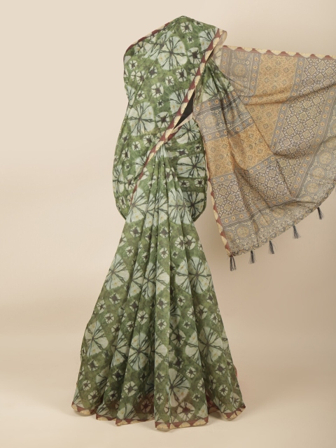 

Pothys Green Saree