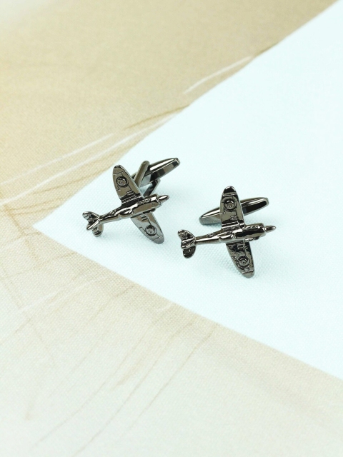 

Tossido Black Quirky Metal Cufflink