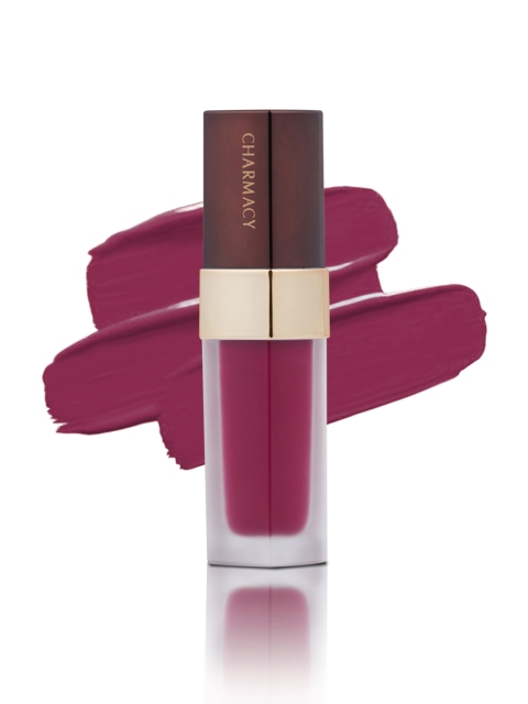 

Charmacy Milano Velvet Matte Finish Liquid Lip Gloss - Fuchsia Desire 12, Coffee brown