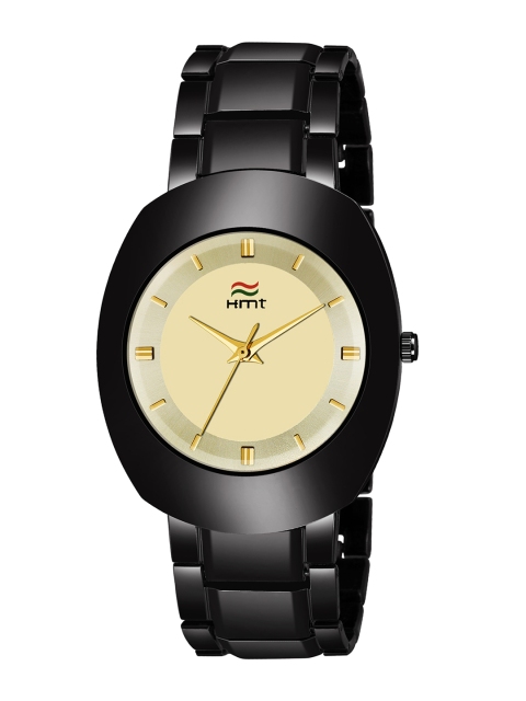 

HAMT Men Off-White Dial & Black Bracelet Style Straps Analogue Watch HT-GR853-WHT-CH